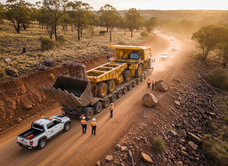 Safety Guidelines for Moving Heavy Equipment on Perth Roads