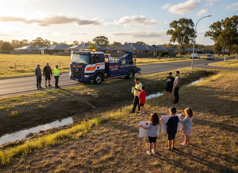 How All Out Towing Supports the Northern Perth Community