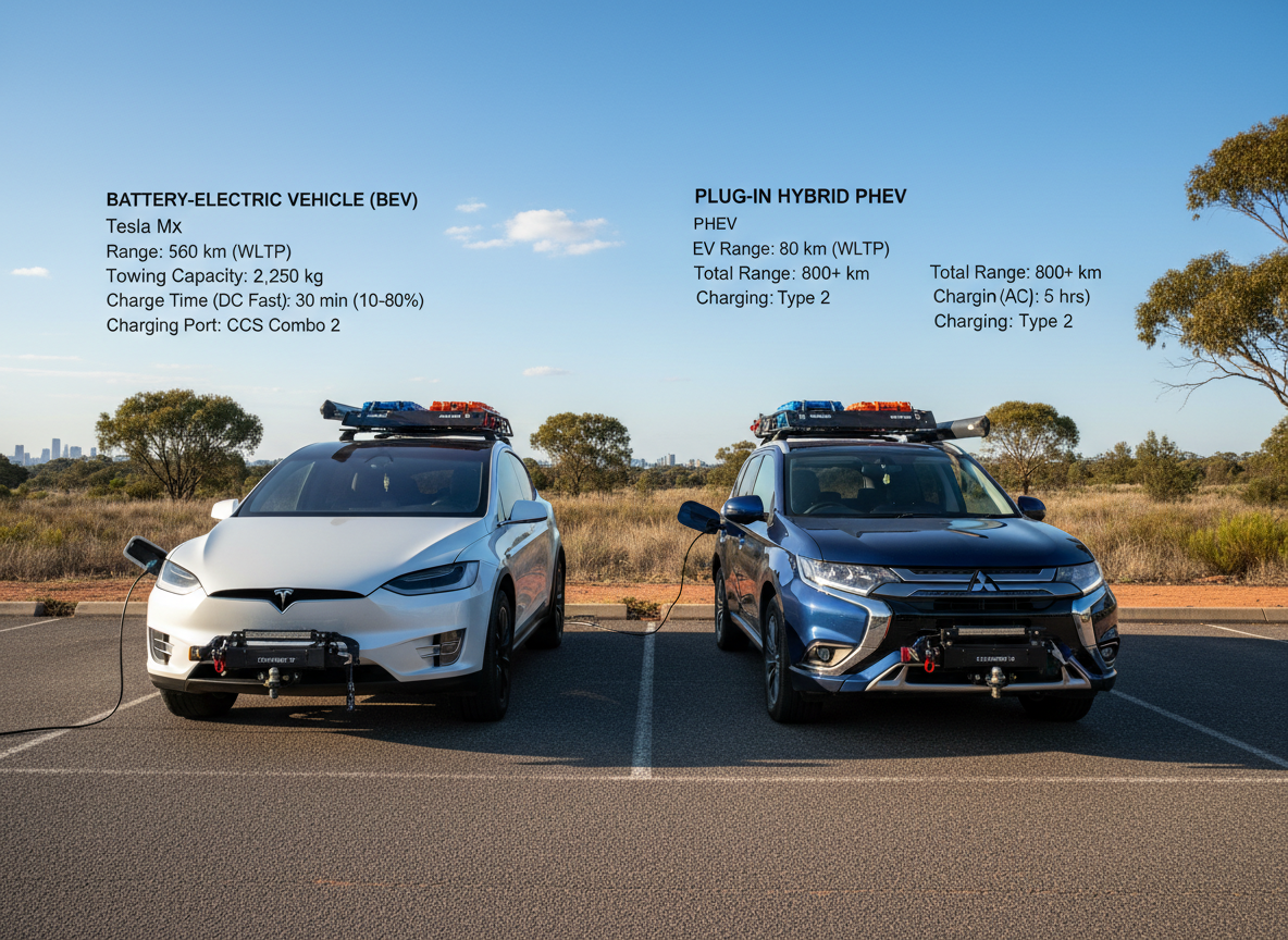 Battery-Electric vs Plug-In Hybrid: Which Makes Better Tow Vehicles for Perth Conditions?