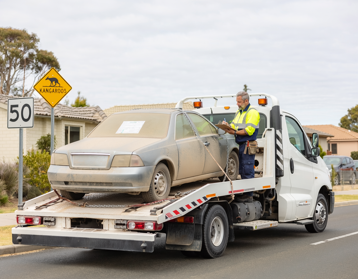 Expired Registration Vehicle Towing and Legal Transport in Western Australia