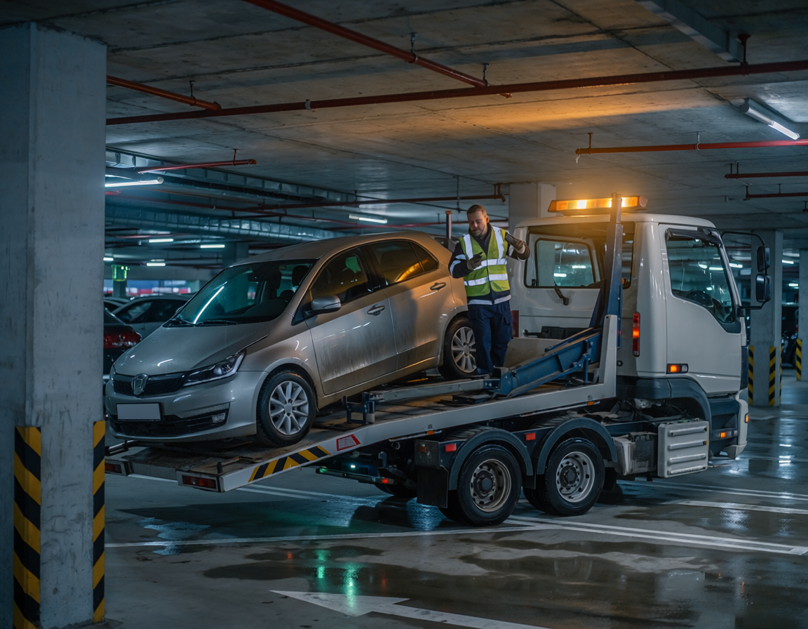 Multi-Storey Car Park Breakdown Recovery in Joondalup Shopping Centres