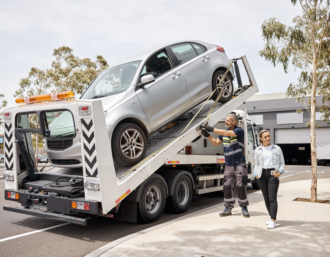Scheduled Car Towing to Mechanics in Joondalup