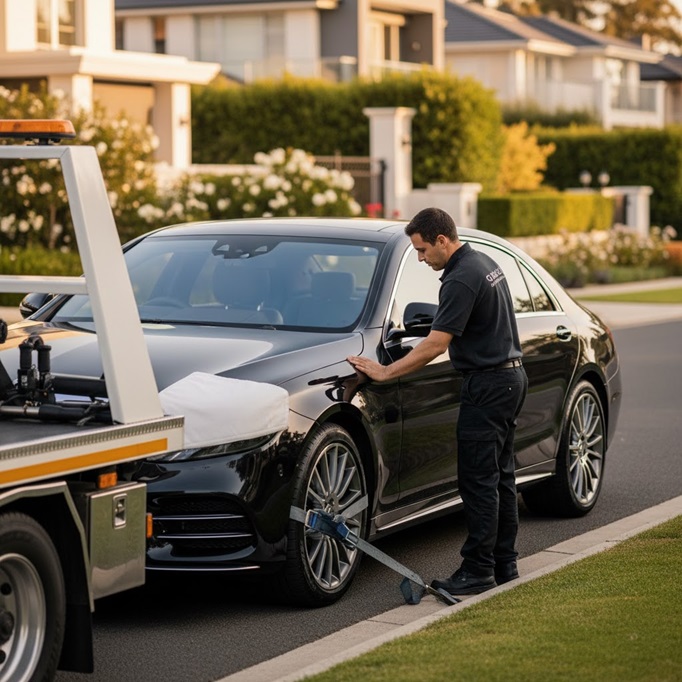 Prestige Car Towing for Mercedes, BMW and Audi in Perth