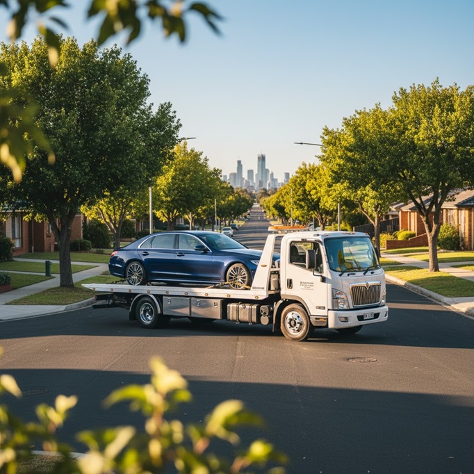 White-Glove Prestige Car Transport from Kingsley to Perth CBD