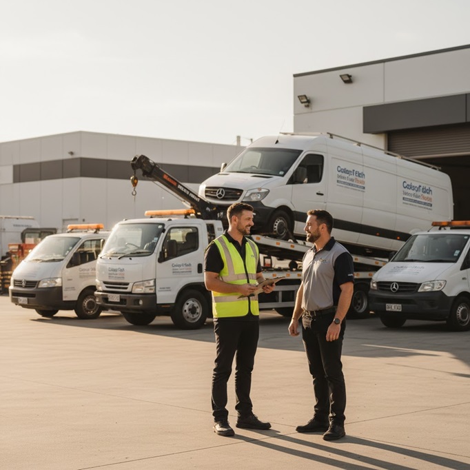 Priority Service Vehicle Towing for WA Trade Businesses