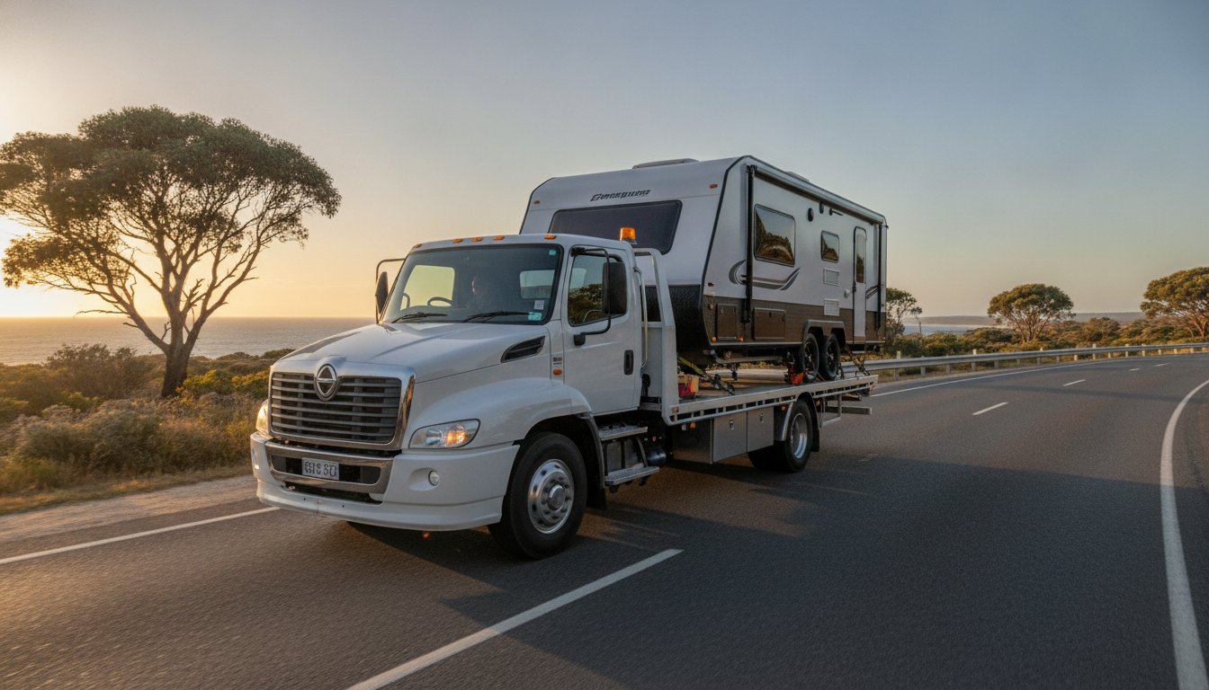 Caravan Transport Perth: How to Move Your Van Safely Across WA