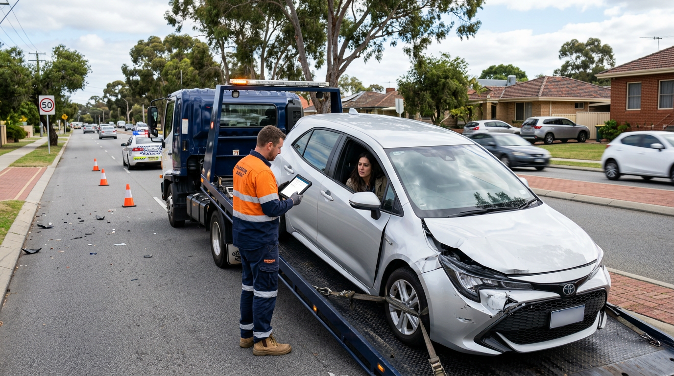 Direct Insurance Billing for Accident Tows in Kingsley
