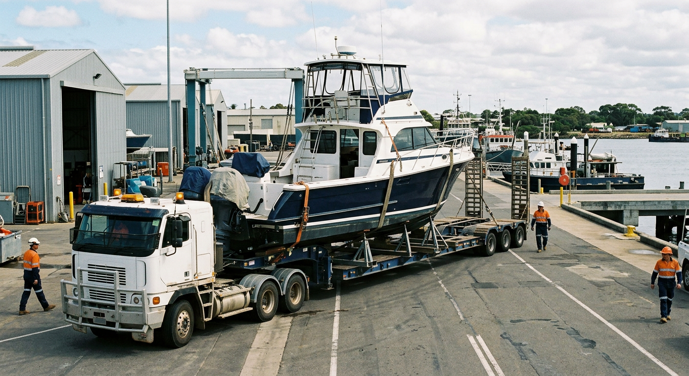 Marine Industry Logistics: Moving Vessels for Service