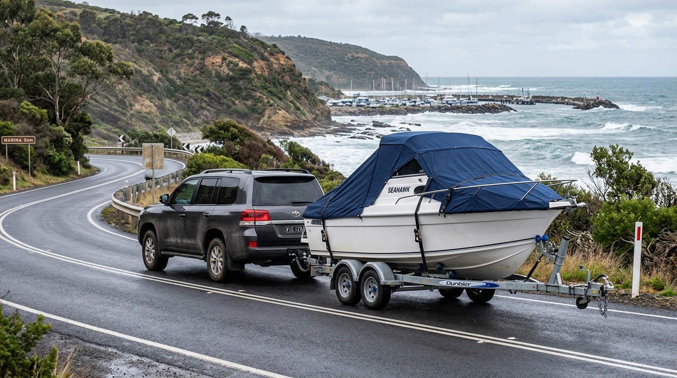 Towing Your Boat Safely to Mindarie Marina This Winter