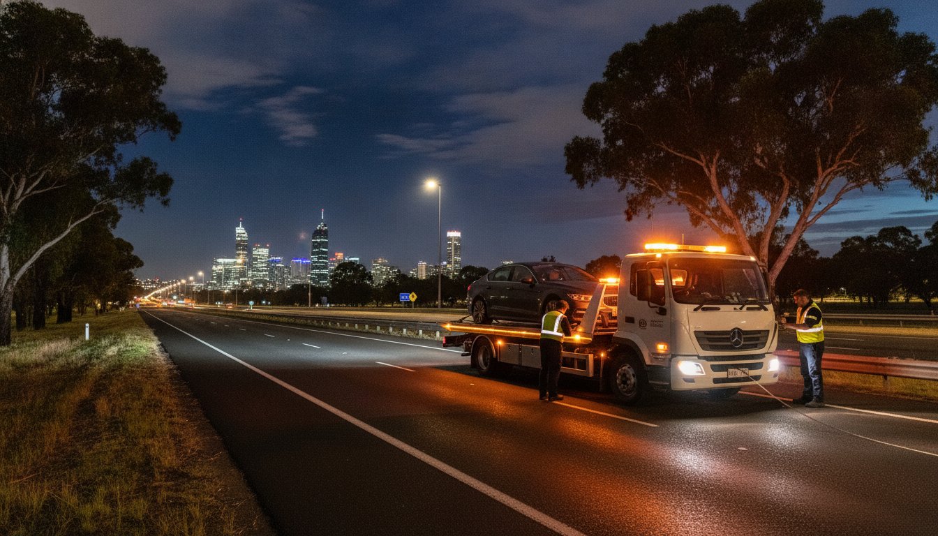 After hours towing Perth: 30 minute response for all cars