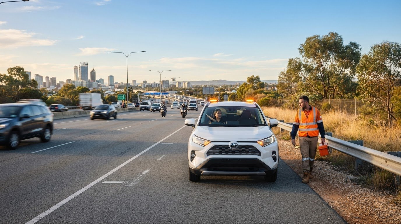 Car Broken Down on the Kwinana Freeway? What to Do Next